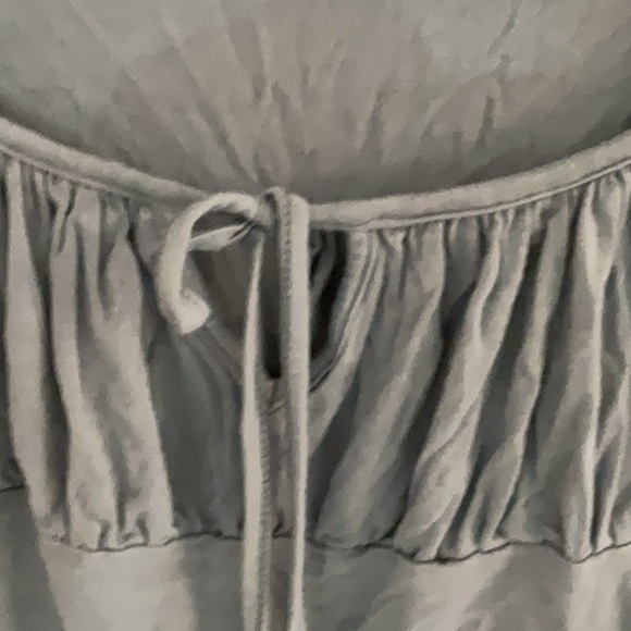 SHEIN Long Sleeve Crop Top, Size XS, Blue - Picture 3 of 7